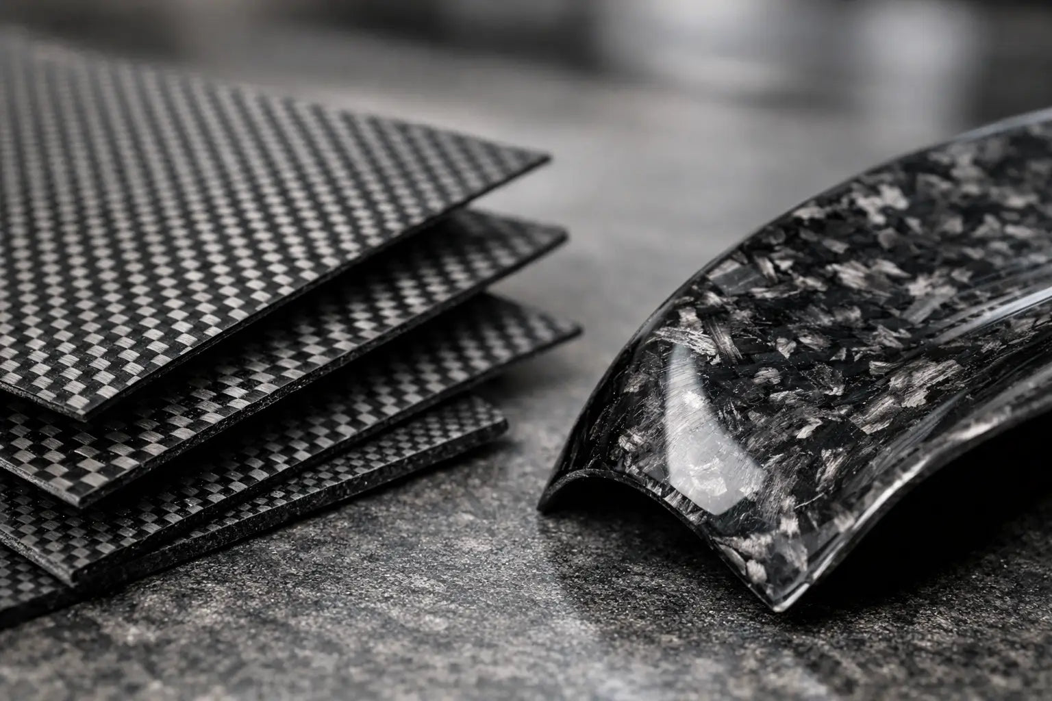 Dry Carbon vs Forged Carbon