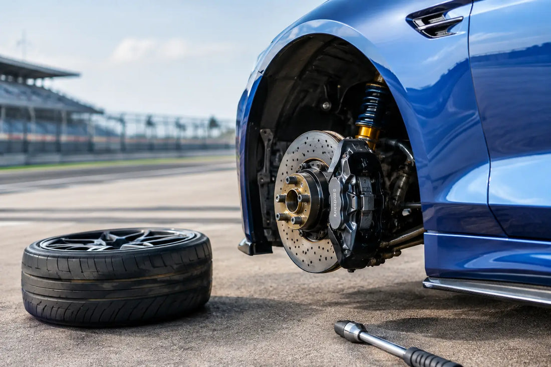 How to Reduce Unsprung Weight Safely on Track