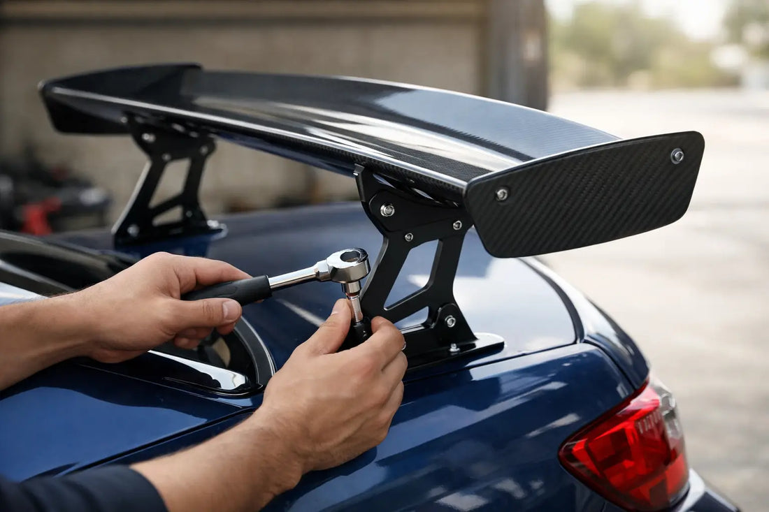 How to Mount a GT Wing Properly on Your Car