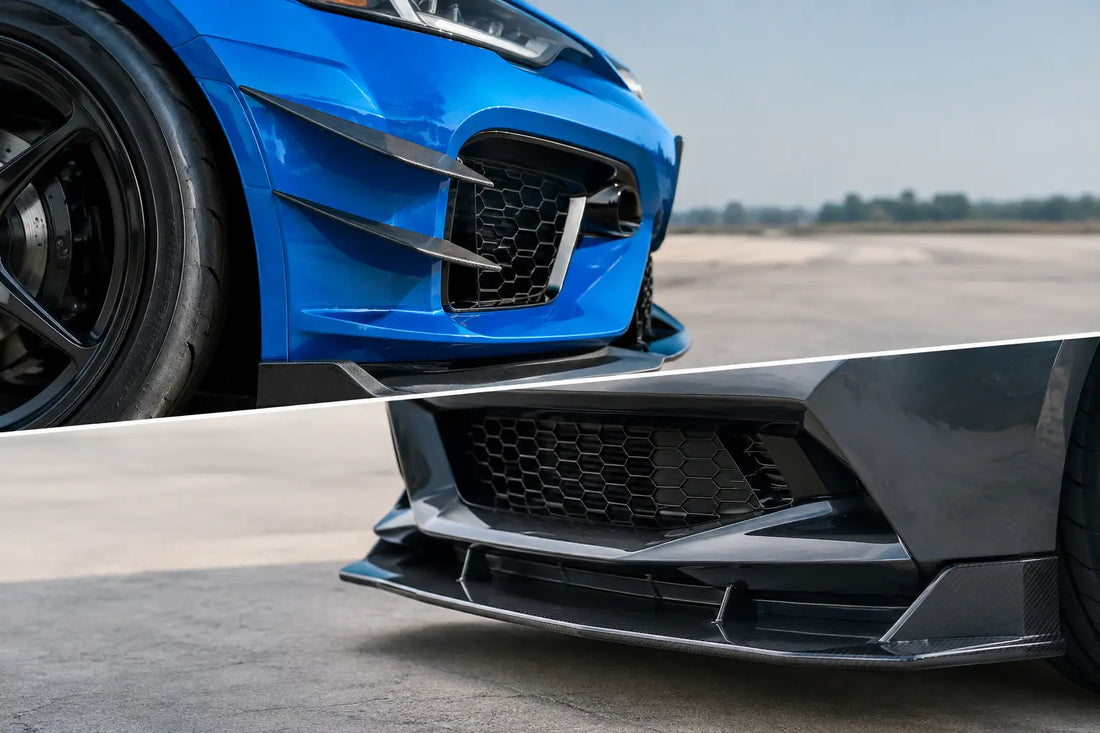 Canards Versus Splitters: What Your Car Needs