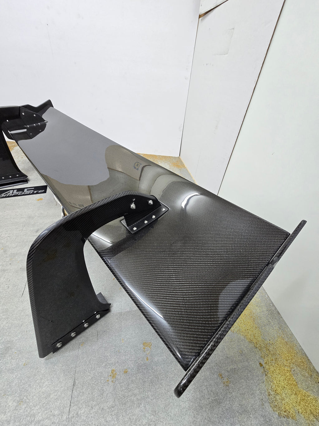 BMW G82 M4 GT3 Carbon Fiber Wing – Swan Neck Dry Carbon Aero Kit by ALC Composite