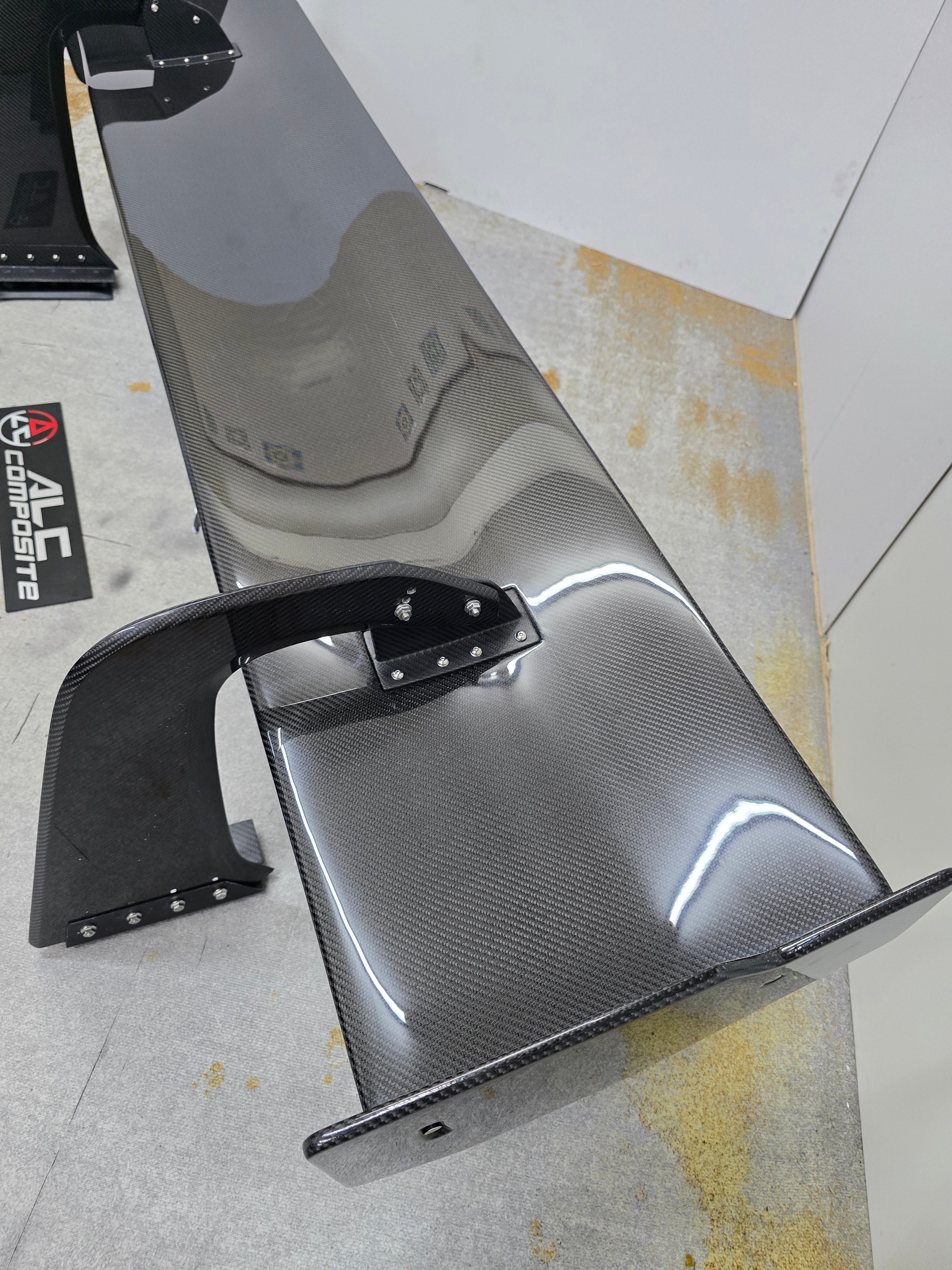 BMW G82 M4 GT3 Carbon Fiber Wing – Swan Neck Dry Carbon Aero Kit by ALC Composite