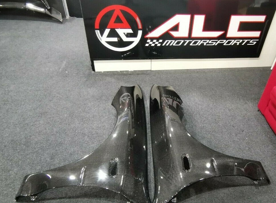 ALC Carbon Fiber Fenders +15mm Fit For Subaru Impreza/WRX/STI GC8 98-01 22B