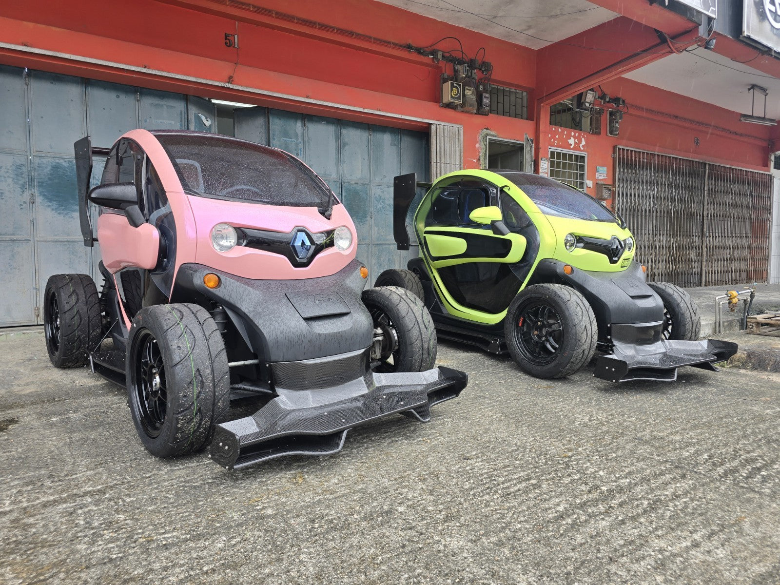 Fit For Renault Twizy ALC Composite F1 Design Kit