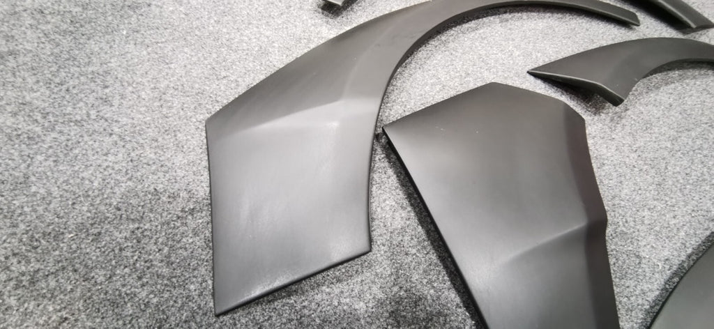 Fit For Toyota Yaris GR (GXPA16) FRP Wide Fender Trim/ Flares 6pc set (stick on)