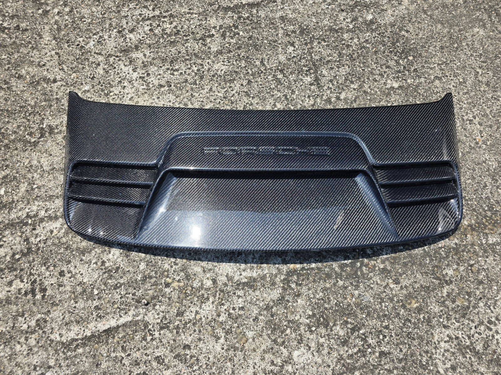 Fit For Porsche 911 991.1 GT3 RS ALC Carbon fiber rear Trunk Cover Grill