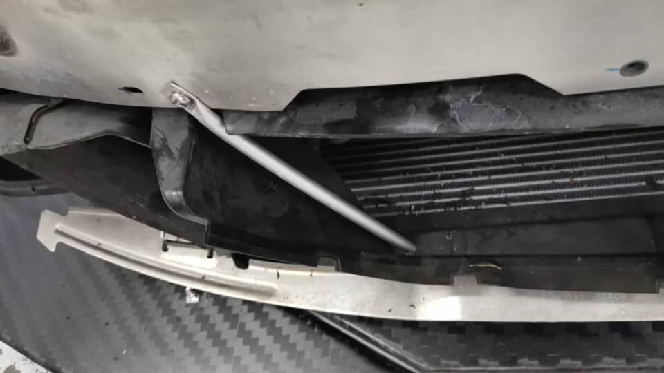 FIT FOR BMW DRY CARBON FRONT LIP W undertray diffuser G80/G82/G83 M4 M3 GT4
