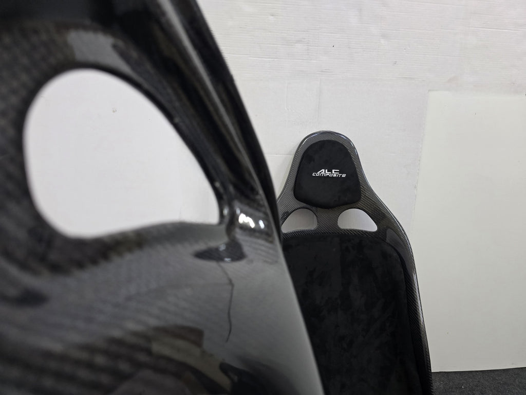 ALC Composite Carbon Fiber Bucket Seat L Size 2pc Set (L&R) Universal Fitting