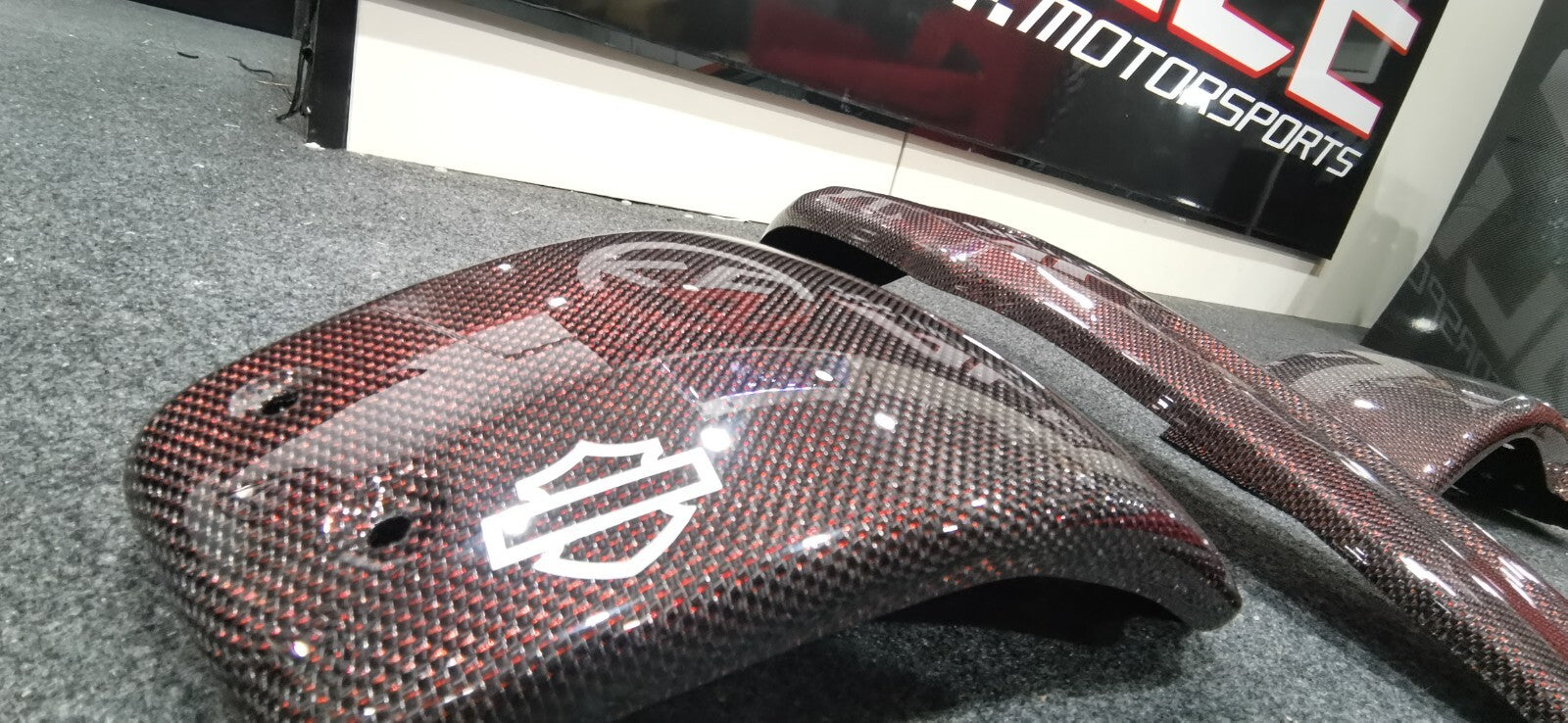 Full Carbon Fiber Side Panels Fit For Harley Davidson Softail S & ST 2018 Up