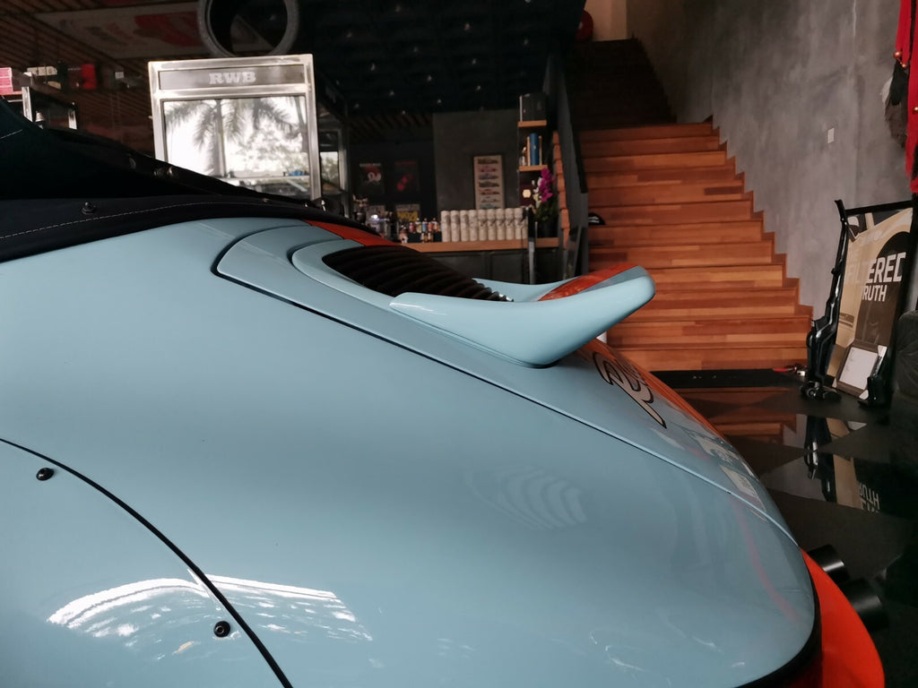 Fit For Porsche Carrera 911 (964) ALC Design FRP Ducktail Spoiler (stick on)