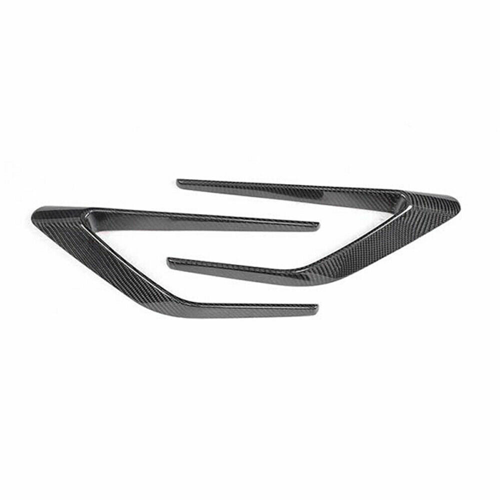 Carbon Fiber Front Fender Trim Fit For W205 C63 C43 AMG Coupe 2 Door 2015-2019