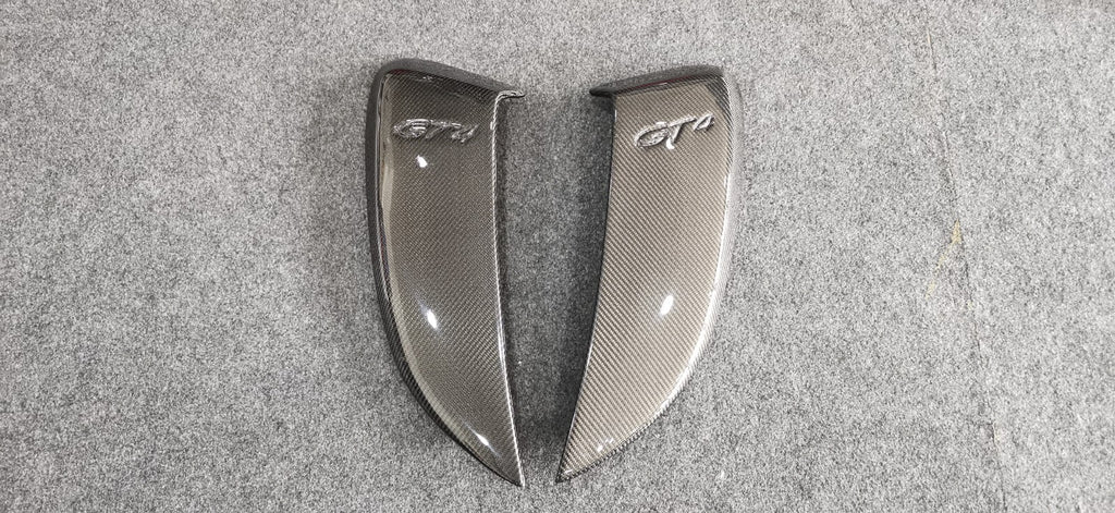 Fit For Porsche 718 Boxster Cayman 2016-2018 carbon side air vent cover