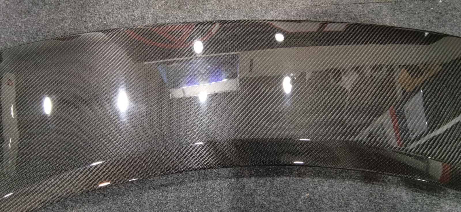 FIT FOR AUDI R8 V8 V10 08-15 REAR DECKLID ENGINE COVER PANEL CARBON FIBER 