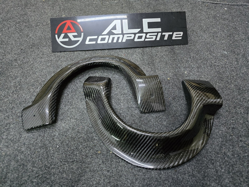 ALC Carbon Fiber Rear Bumper Exhaust Heat Shield Cove For 04-09 Honda S2000 AP2