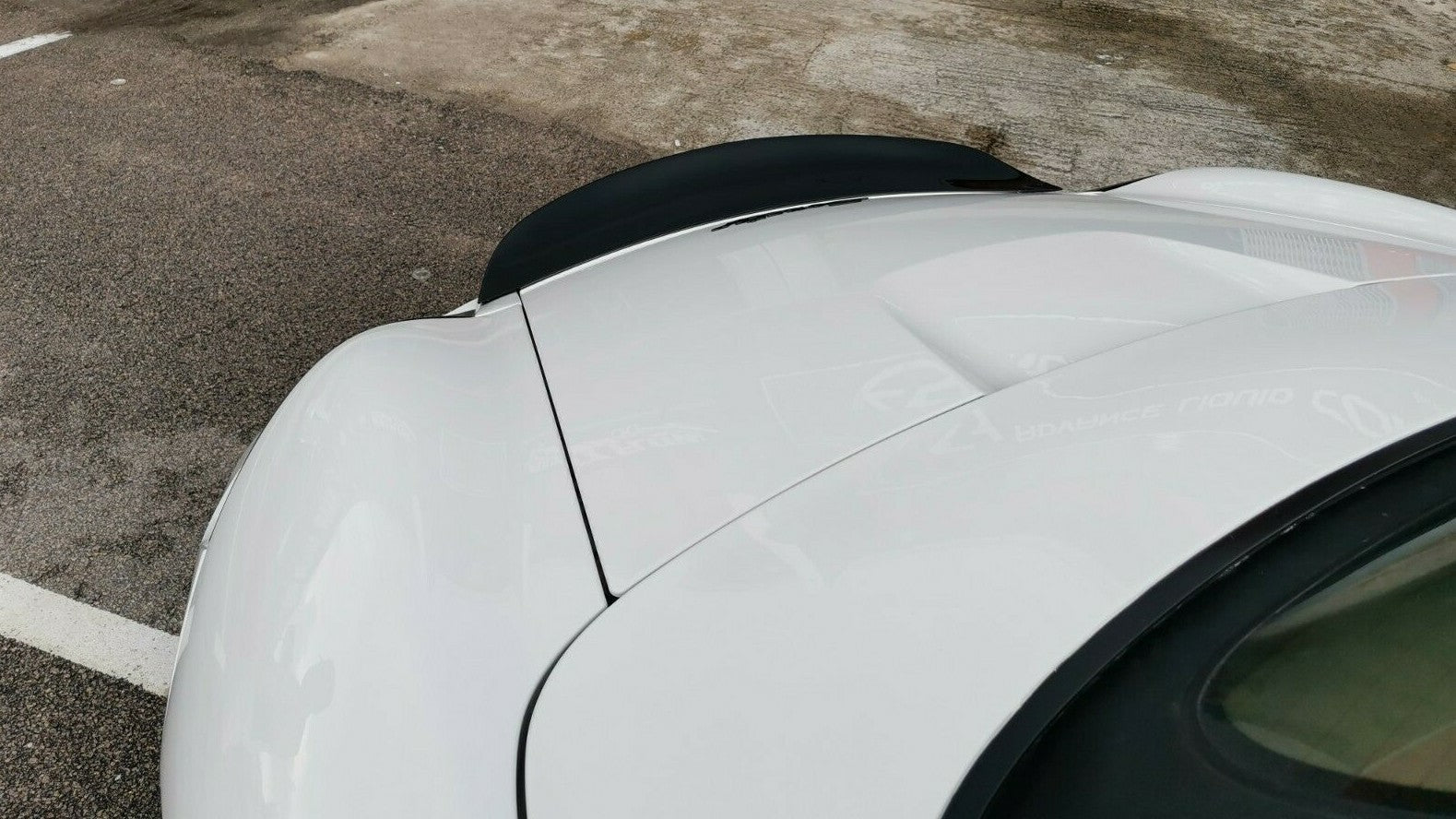 Fit For Porsche Boxster 987.1 ALC Design Carbon Fiber Rear Ducktail spoiler