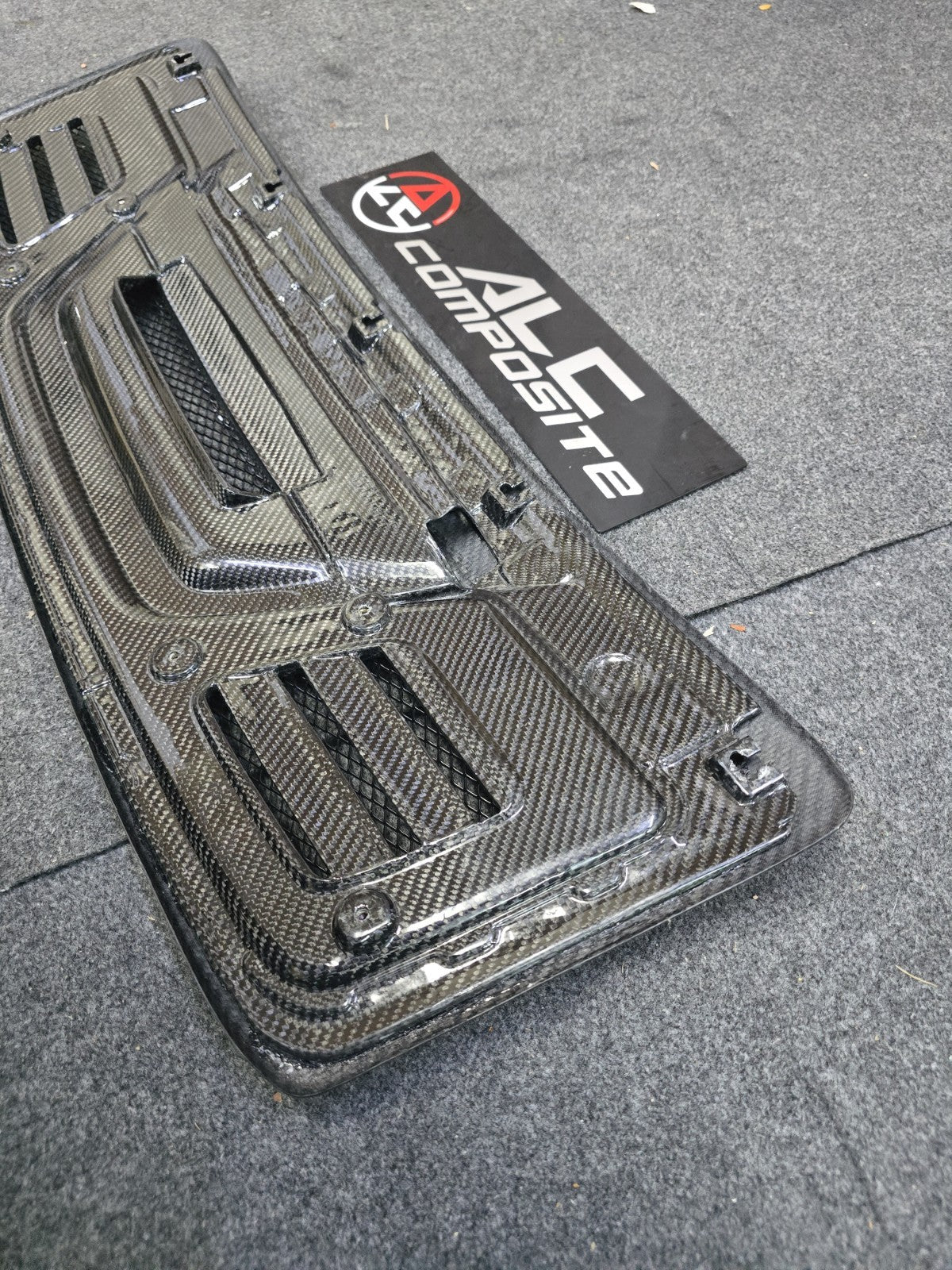 For 11'-16' Porsche Carrera 911 991 Dry Carbon Rear Trunk Deck Lid Grill 911R