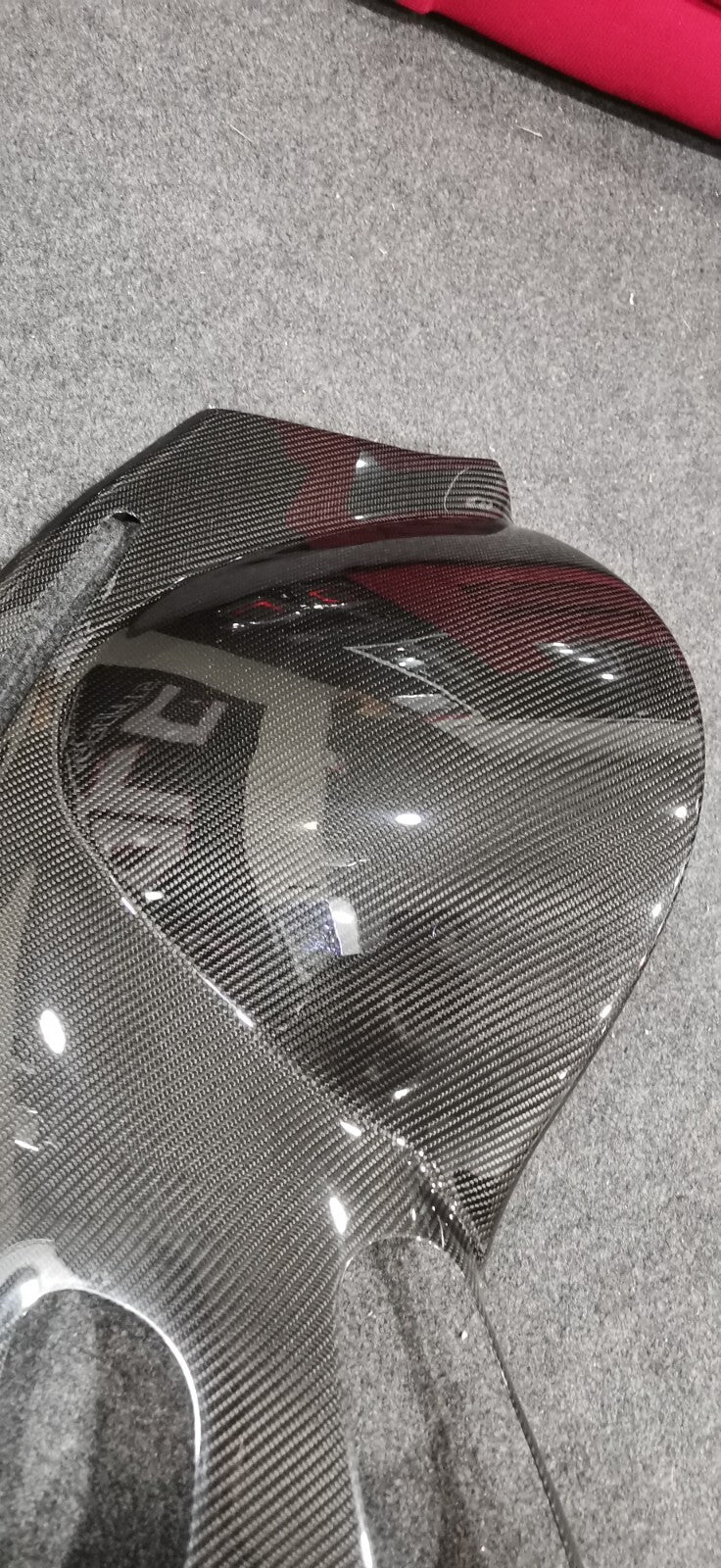 Dry Carbon Dashboard Cover Fit for Mazda RX7 FD (RHD)
