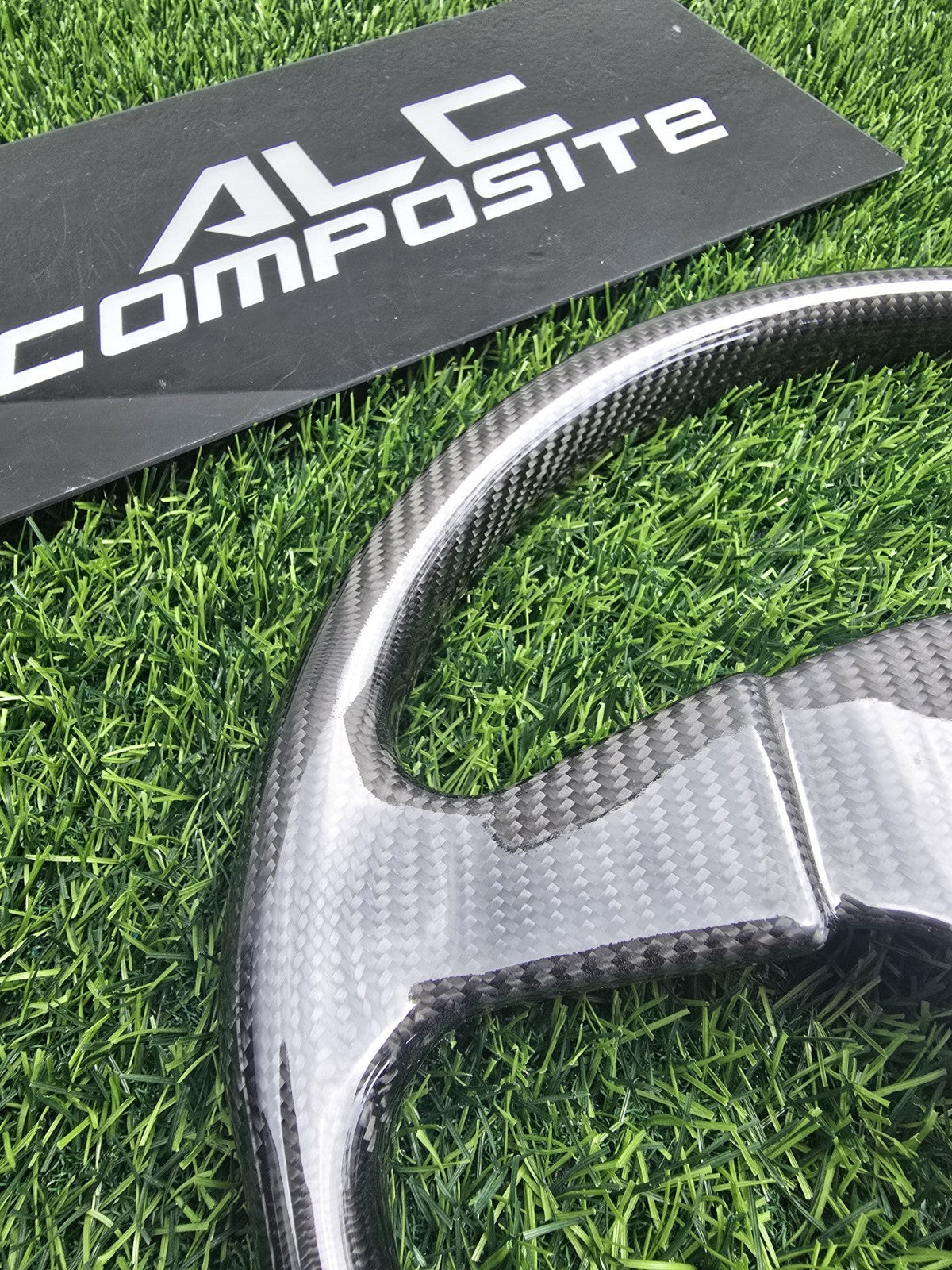 ALC Composite Dry Carbon Fiber lightweight Steering Wheel Fit For JDM/EDM/USDM