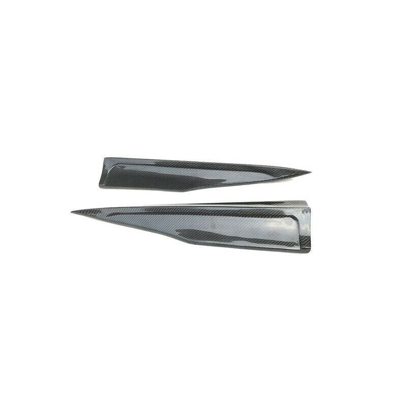 Carbon Fiber Rear Bumpers Lip Side Splitter Fit For Mercedes C63 W204 11-15