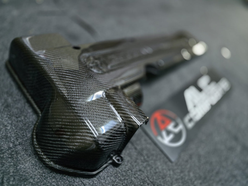 Engine Plug Cover Trim For Toyota MK4 Supra 2JZ VVTI Dry Carbon