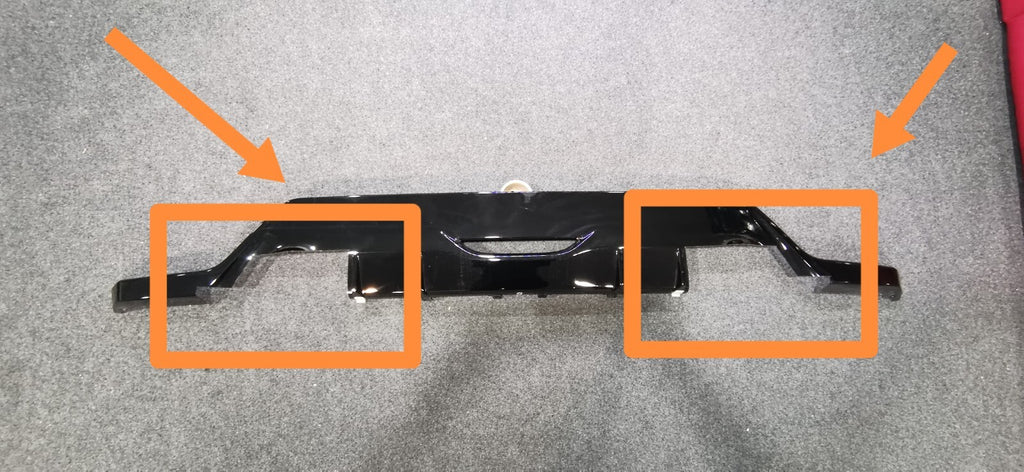 Fit For Toyota Yaris GR (GXPA16) Rear Bumper Lower Diffuser Skirt FRP TRD Style
