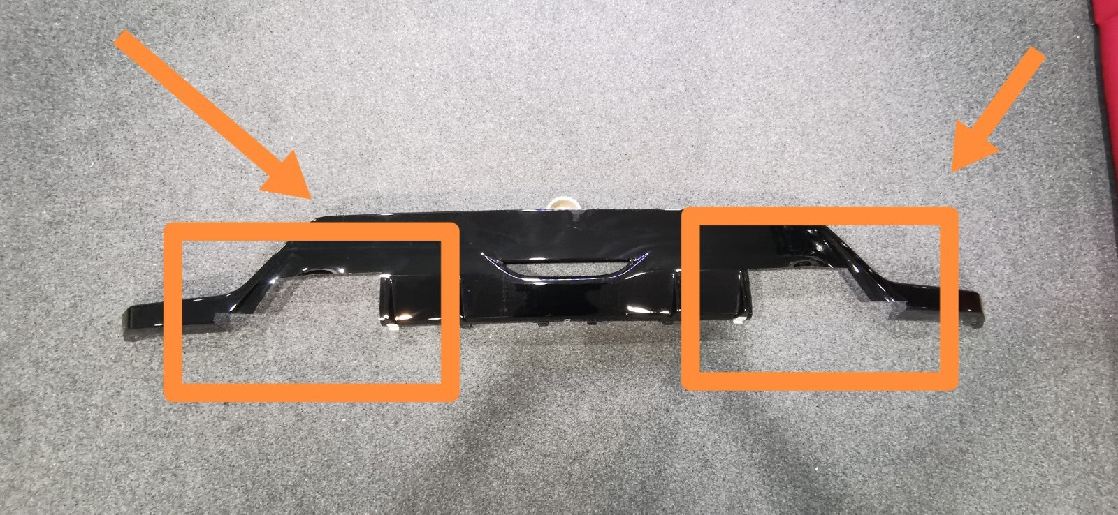 Fit For Toyota Yaris GR (GXPA16) Rear Bumper Lower Diffuser Skirt FRP TRD Style