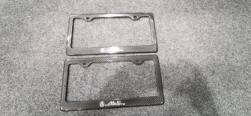 Carbon Fiber License Plate Holder US size