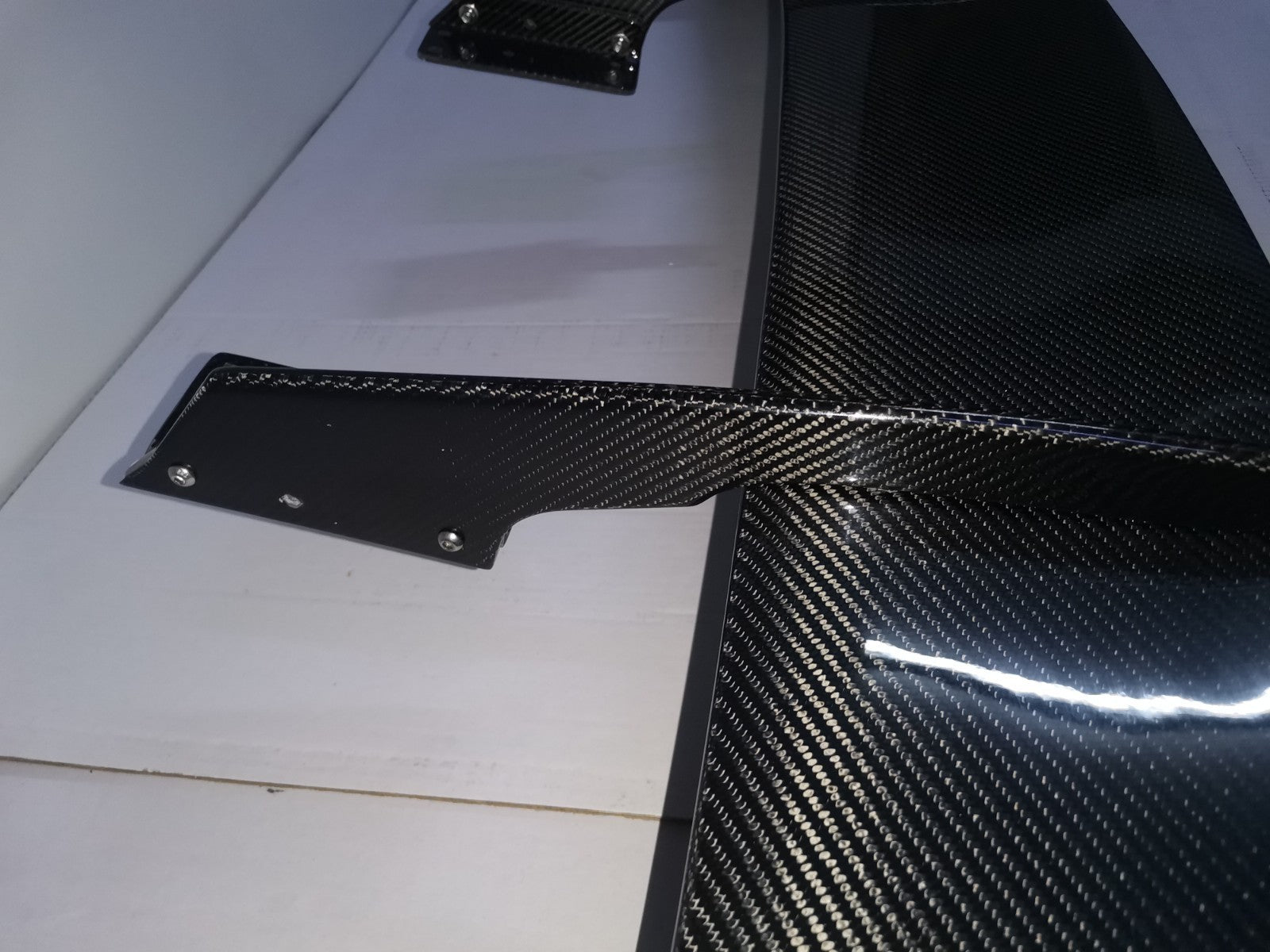 Fit For golf MK7 ALC Composite design Carbon Fiber Rear GT wing W/Carbon bracket