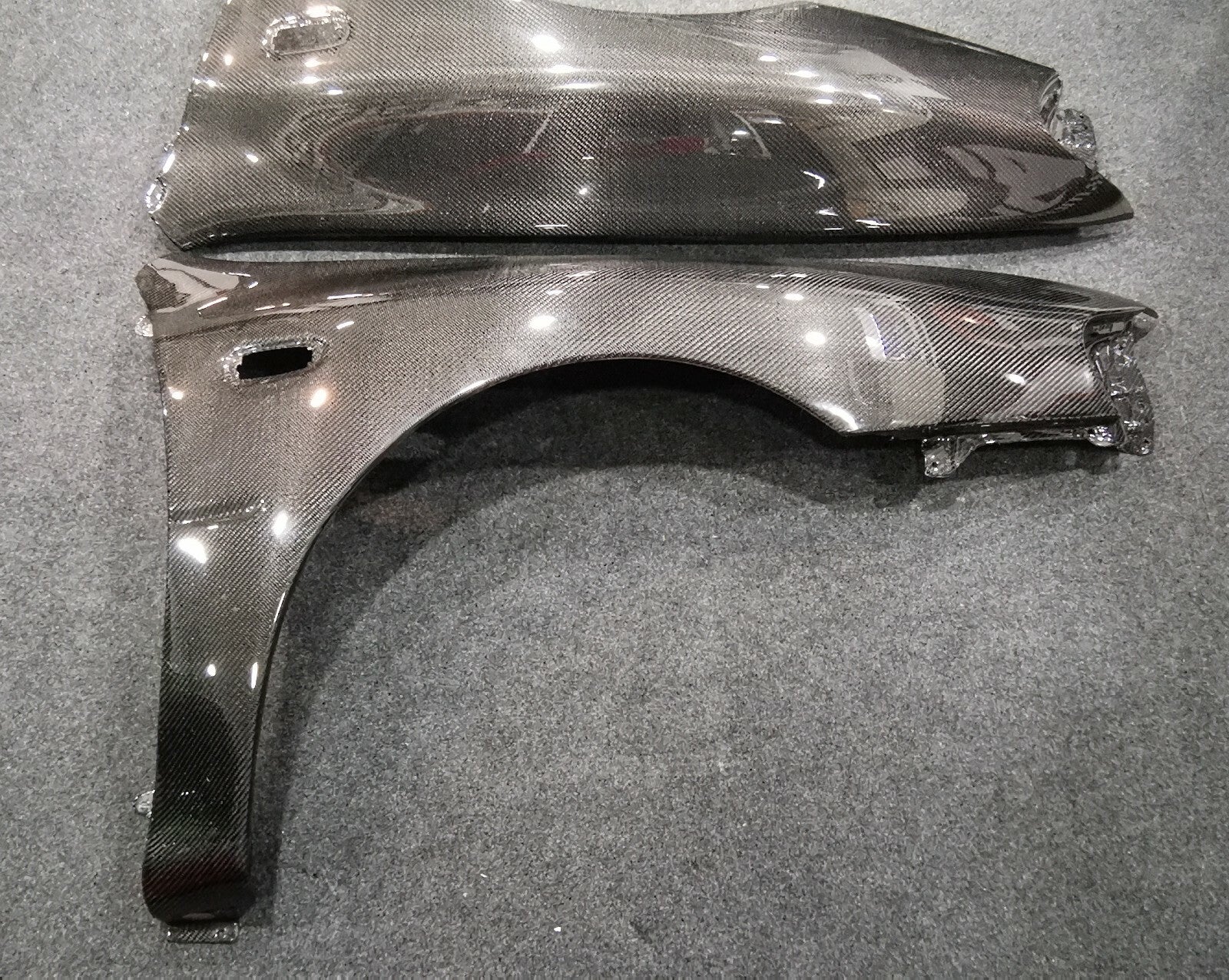ALC Carbon Fiber Fenders +15mm Fit For Subaru Impreza/WRX/STI GC8 98-01 22B