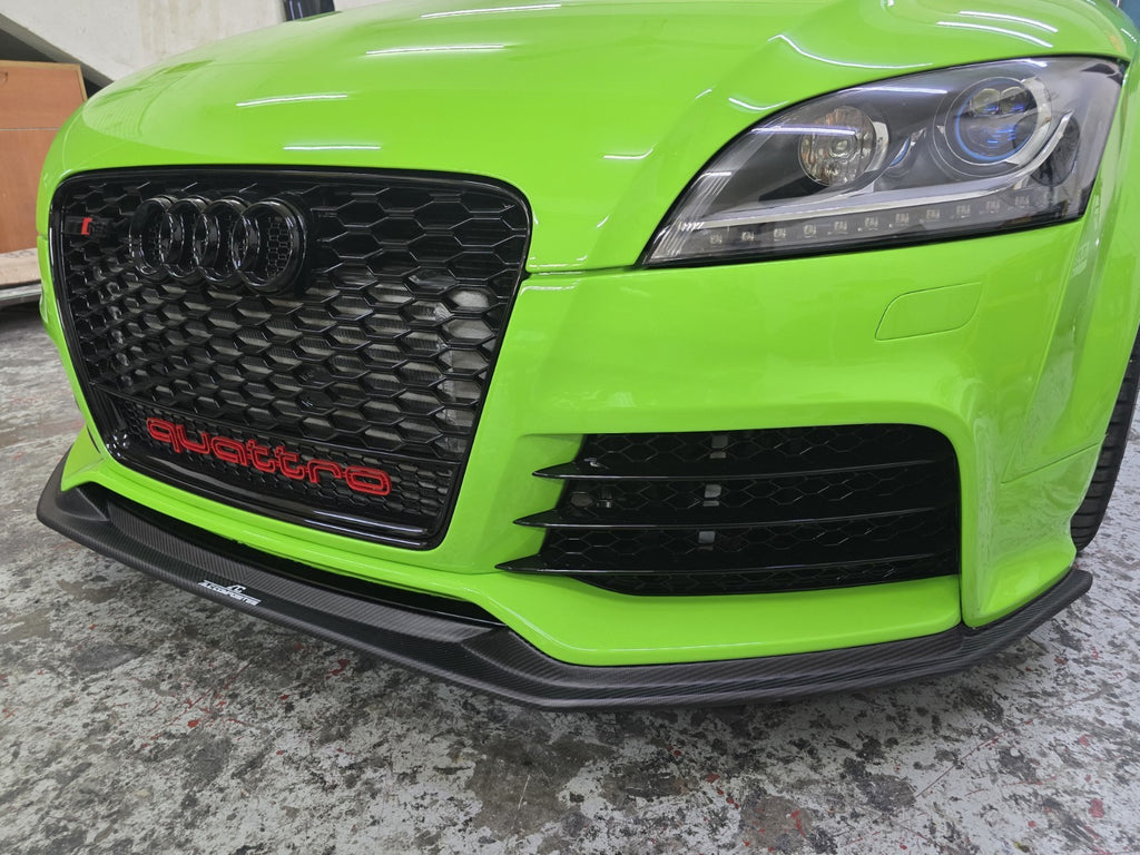 Fit For Audi TTRS Mk2 8J ALC Front Bumper Carbon Fiber Lower Lip