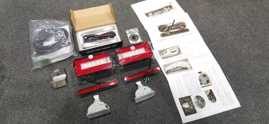 Fit For SUZUKI JIMNY JB64/JB74 G62 AO STYLE FULLSET FRP BODYKIT w/Instruction