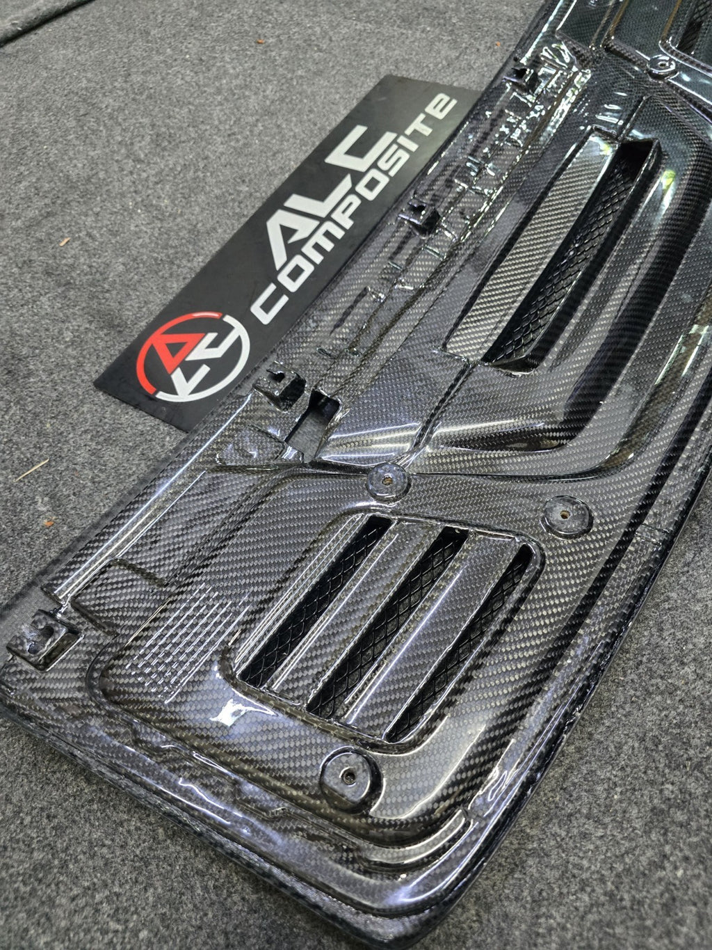 For 11'-16' Porsche Carrera 911 991 Dry Carbon Rear Trunk Deck Lid Grill 911R