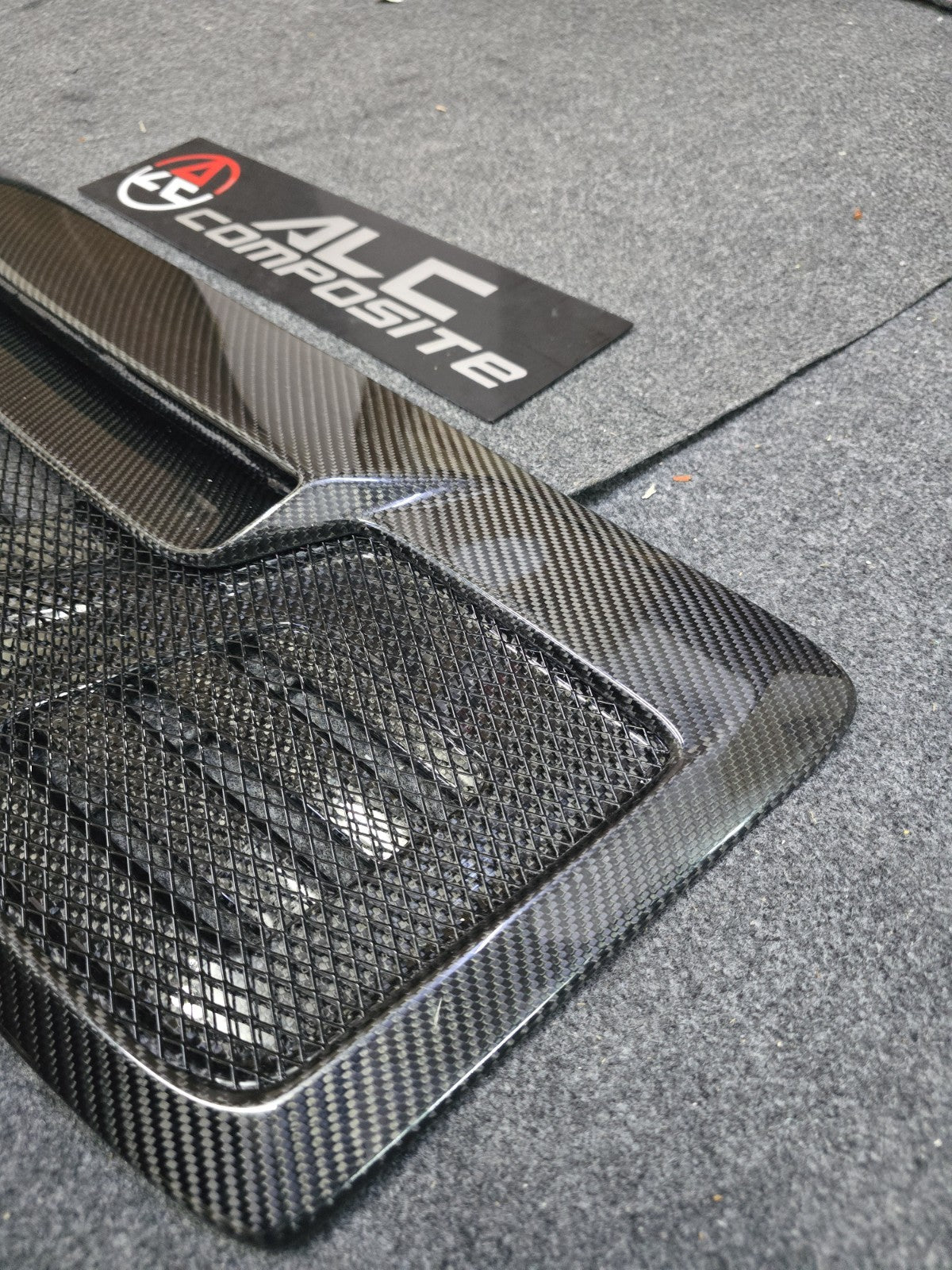 For 11'-16' Porsche Carrera 911 991 Dry Carbon Rear Trunk Deck Lid Grill 911R