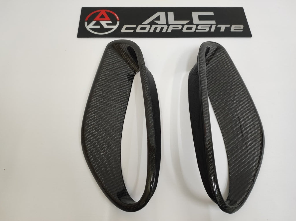For Porsche 911 991 Turbo S 14-18 Dry Carbon Side Fender Air Vent Intake Covers