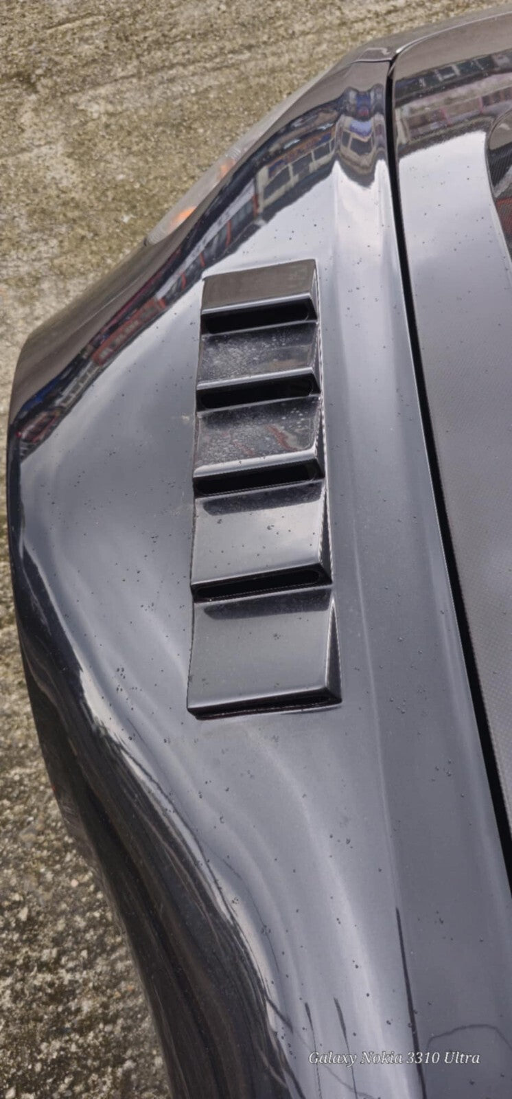 ALC Composite Carbon Fiber Universal/S2000 Hood/Fender Louvre Vents (Pair)