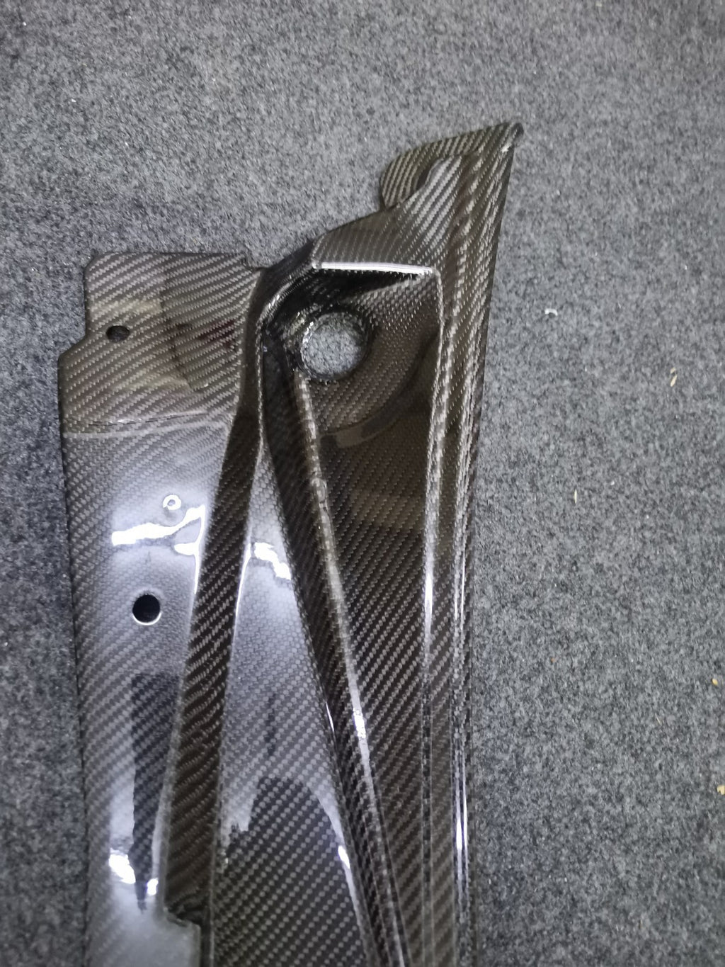 Fit For JDM RHD Nissan Silvia S15/S14/200sx Dry Carbon Fiber Wiper Cowl Cover