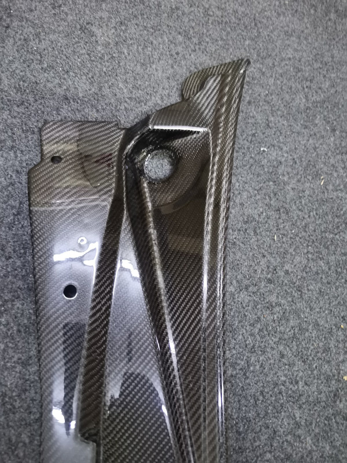 Fit For JDM RHD Nissan Silvia S15/S14/200sx Dry Carbon Fiber Wiper Cowl Cover
