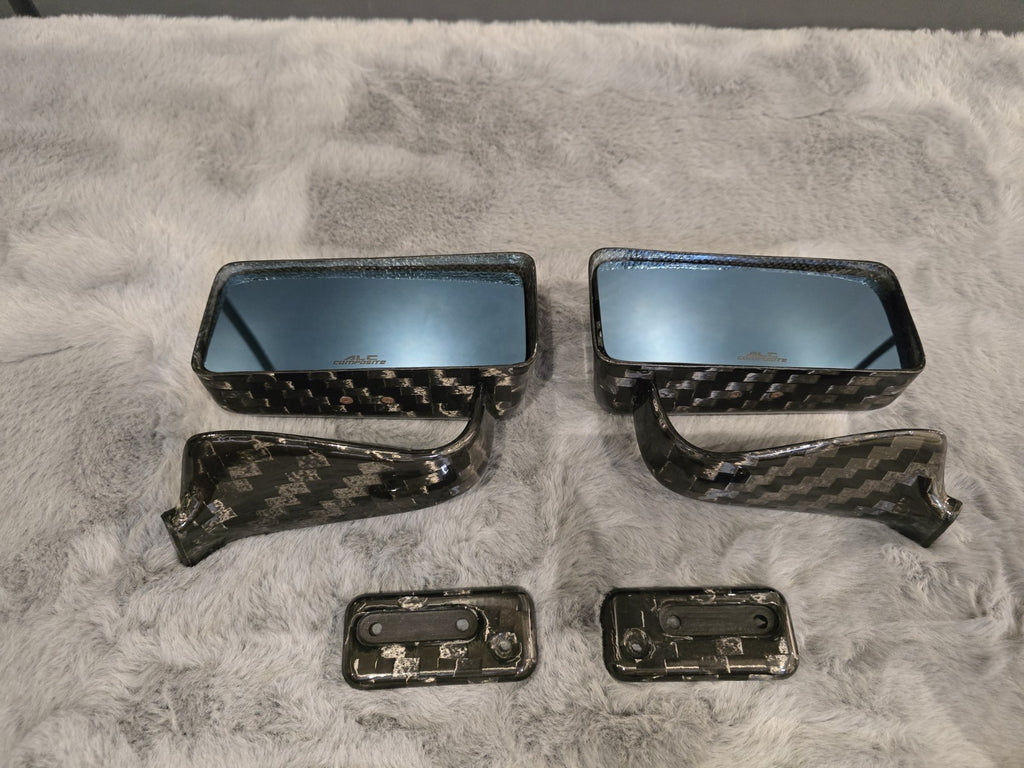 ALC Dry Carbon Fiber Spread Tow Twill Weave LMGT Side Mirror (Universal/S2000)