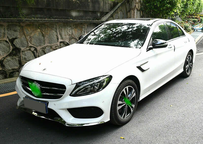 Carbon Fiber Front Fender Trim Fit For W205 C63 C43 AMG Coupe 2 Door 2015-2019