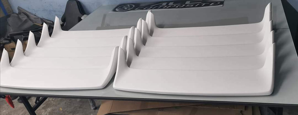 Fit For Porsche Carrera 911 (964) ALC Design FRP Ducktail Spoiler (stick on)