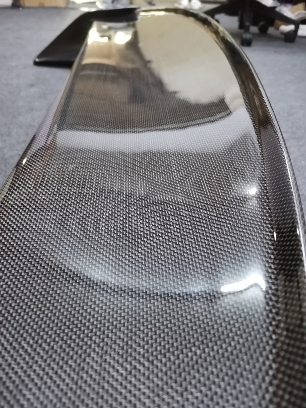 Fit For Mazda Rx8 R Magic Adjustable Carbon Fiber Blade w/FRP Base Spoiler Wing