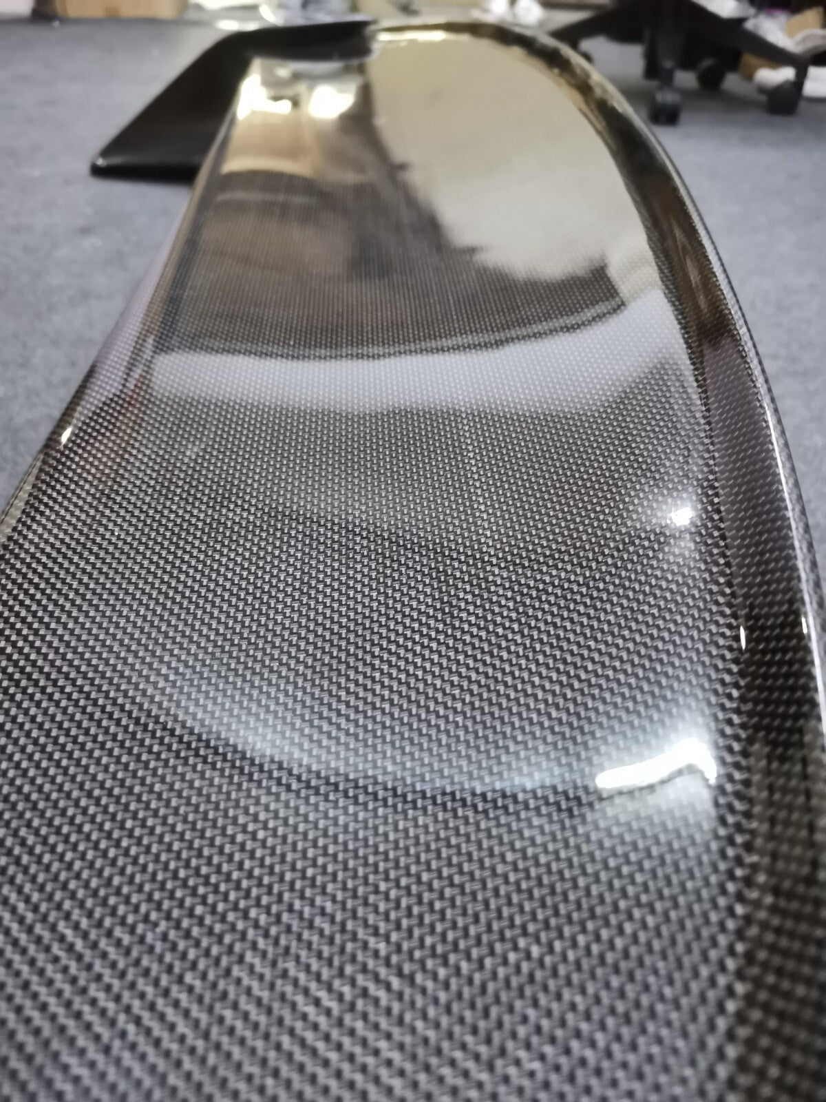 Fit For Mazda Rx8 R Magic Adjustable Carbon Fiber Blade w/FRP Base Spoiler Wing
