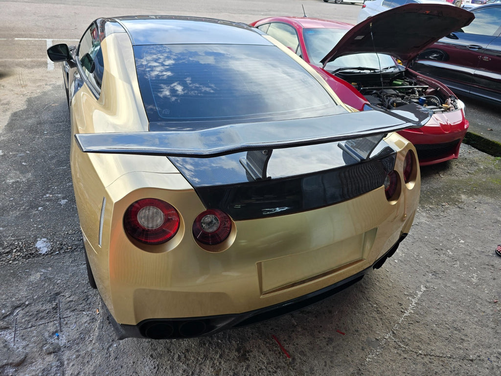 Fit For Nissan GTR R35 ALC Carbon Fiber Wing