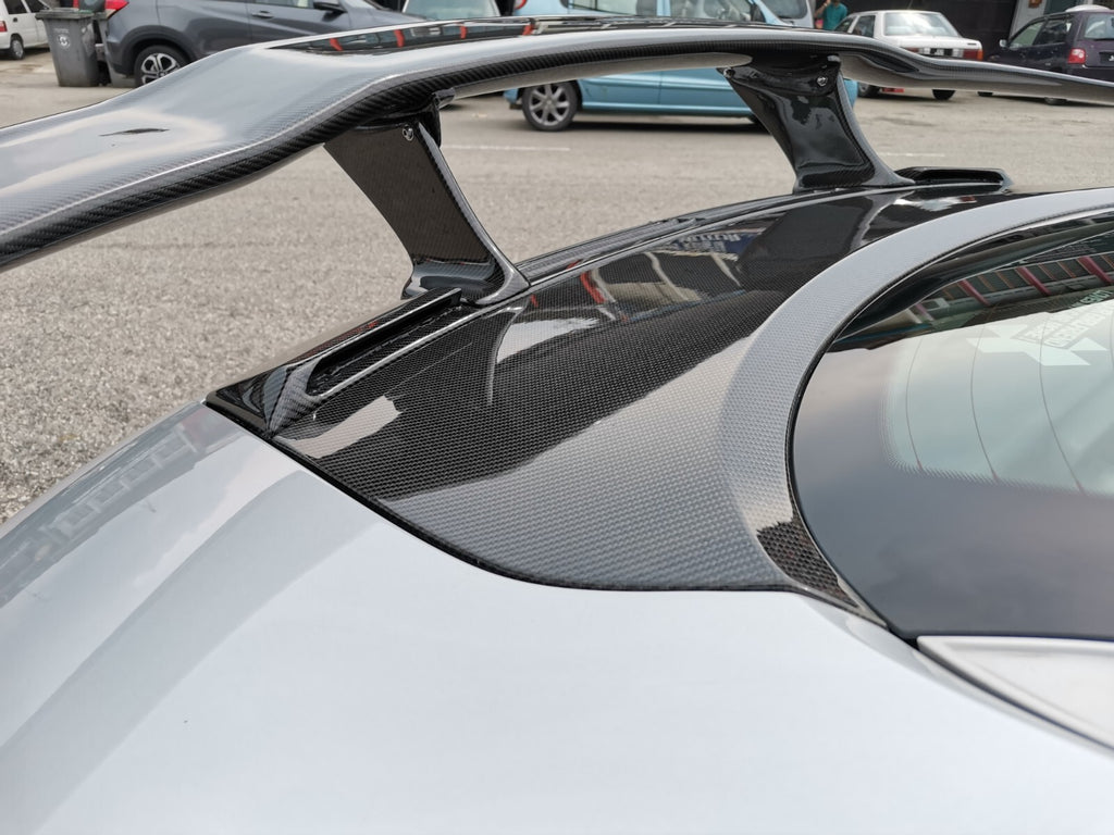 ALC Carbon Rear Wing Trunk Spoiler (Revised Ver.) Fit For Audi R8 V8 V10 08-15