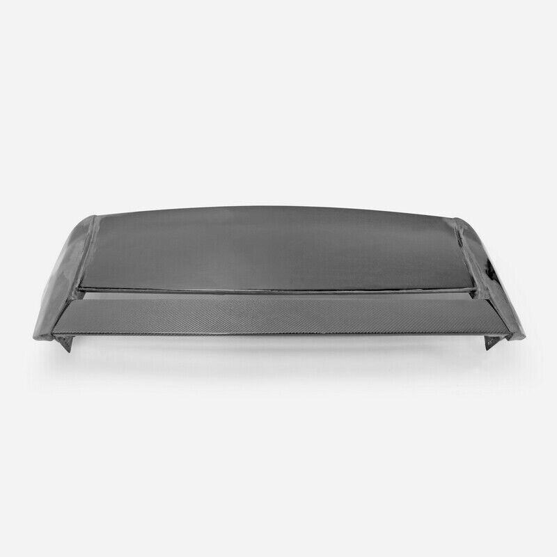 Fit for Toyota Yaris GR V Style Rear Roof Spoiler Wing Carbon Fiber Partial FRP