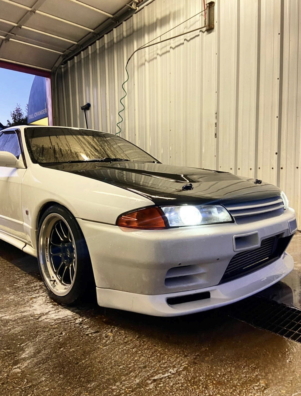 Fit For Nissan GTR R32 89-94 FRP Fujimura Style Front Bumper Lower Lip