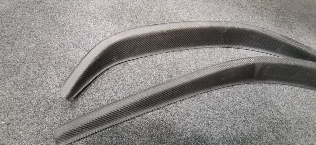 Fit For Mazda RX7 FD3S/JM1FD 1991-1997 Dry Carbon Fiber Door Visor (Stick On)