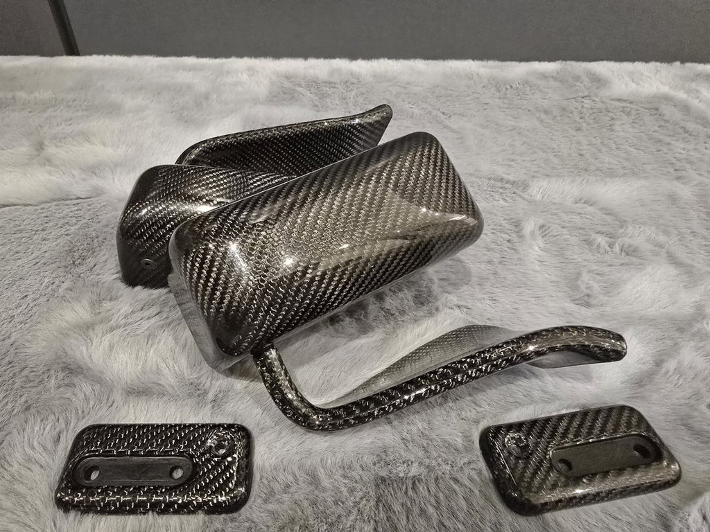 ALC Dry Carbon Fiber Twill Weave LMGT side Mirror (Universal/S2000)