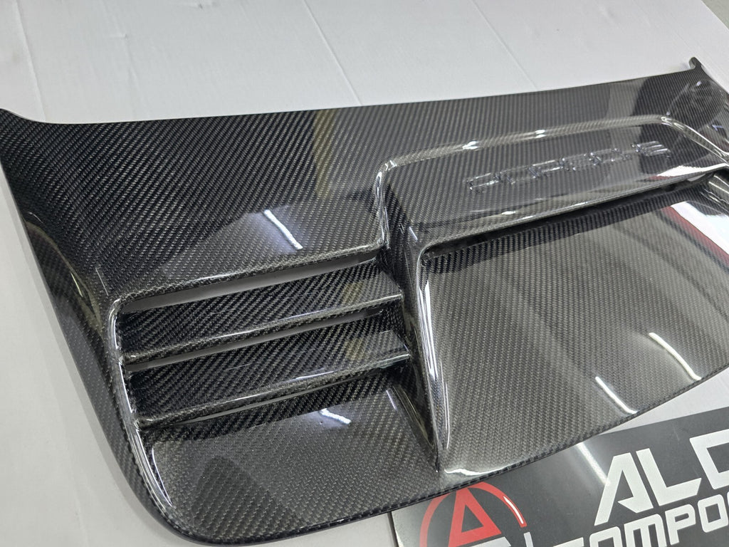 Fit For Porsche 911 991.1 GT3 RS ALC Carbon fiber rear Trunk Cover Grill