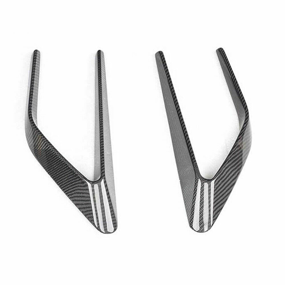 Carbon Fiber Front Fender Trim Fit For W205 C63 C43 AMG Coupe 2 Door 2015-2019